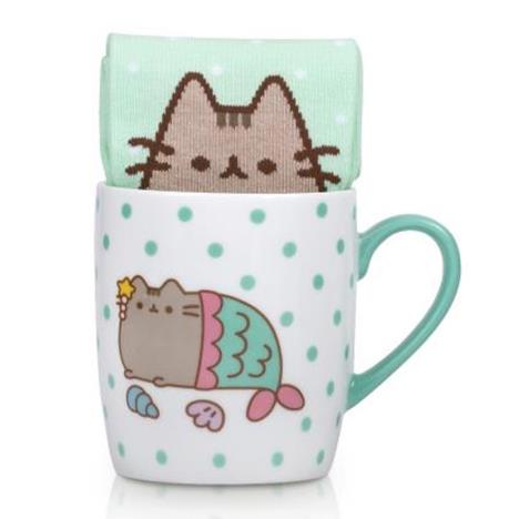 Pusheen Mermaid Mug & Socks Gift Set Extra Image 1